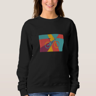 Mountain Biking Pop Effect MTB Fully Sweatshirt