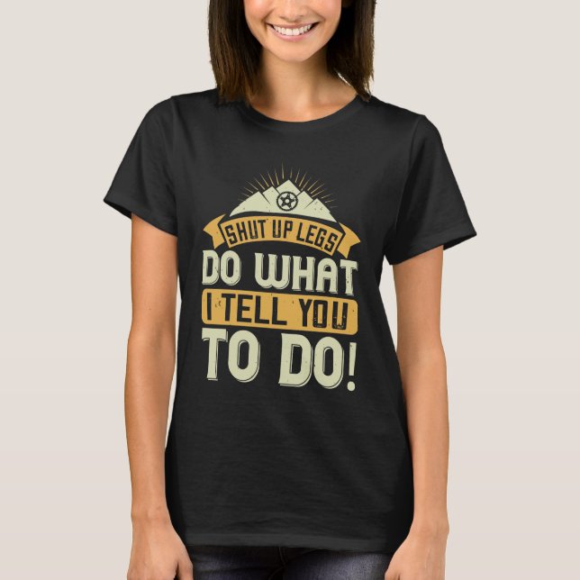 Mountain Biking Quotes Gift T-Shirt (Front)