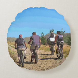 MOUNTAIN BIKING ROUND CUSHION