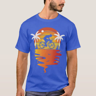 Mountain biking shirt retro sunset 70s bikingee bo