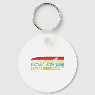 Mountain Biking Social Distancing Expert Cycling R Key Ring