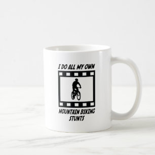 Mountain Biking Stunts Coffee Mug