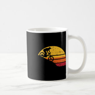 Mountain Biking Sunset Bike Rider Cycling Adventur Coffee Mug