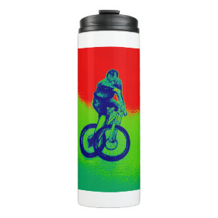 Mountain Biking Thermal Tumbler