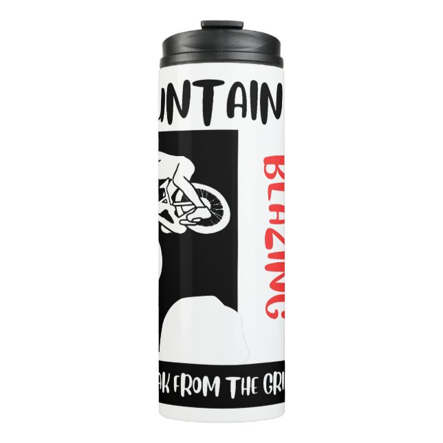 Mountain Biking Tumbler (Front)
