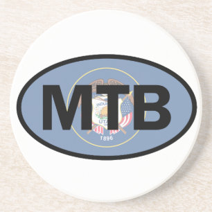 Mountain Biking Utah Flag Coaster