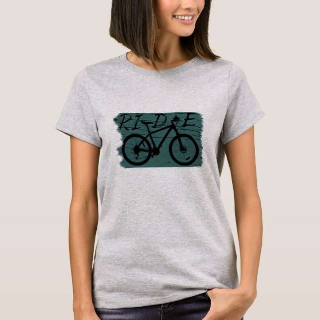 Mountain biking vintage T-Shirt (Front)