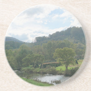Mountain Brook in the Blue Ridge Mountains Coaster