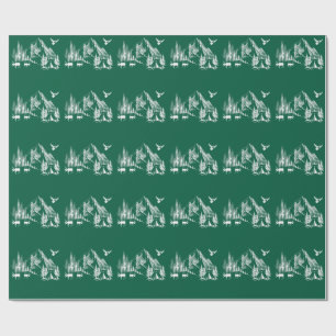 Mountain Camping Adventure Wilderness Nature Wrapping Paper