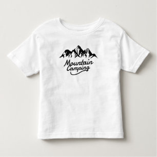 Mountain Camping Toddler T-Shirt