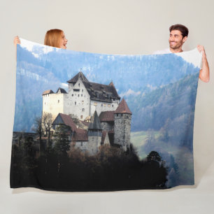 MOUNTAIN CASTLE FLEECE BLANKET