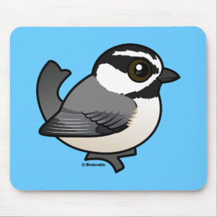 Mountain Chickadee Mouse Pad