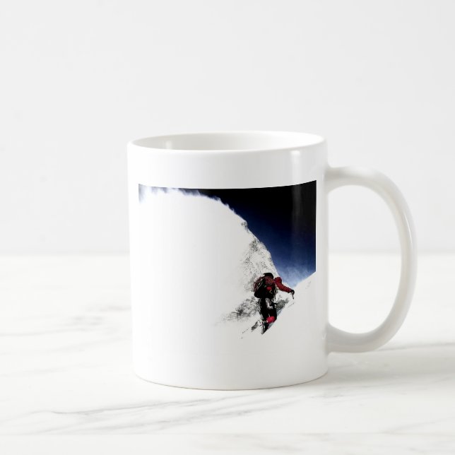 Mountain Climber Extreme Sports Coffee Mug (Right)