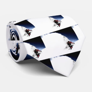 Mountain Climber Extreme Sports Tie