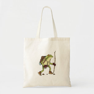 Mountain Climber Frog Tote Bag