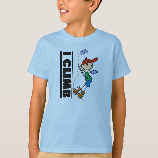 Mountain Climber I Climb T-Shirt (Front)