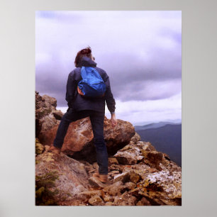 Mountain Climber Poster