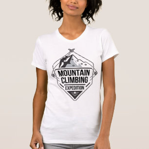Mountain Climbing Expedition Adventure Design T-Shirt