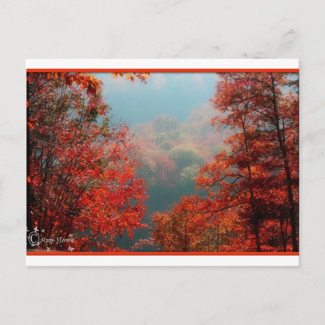 mountain colours postcard (Front)