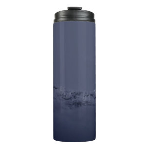 MOUNTAIN COVERED WITH ICE THERMAL TUMBLER
