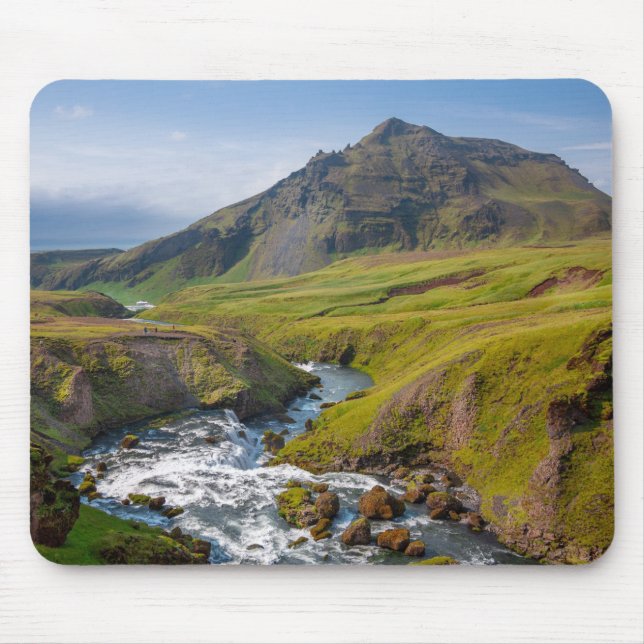 Mountain creek landscape mouse pad (Front)