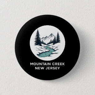 Mountain Creek New Jersey Sticker 6 Cm Round Badge