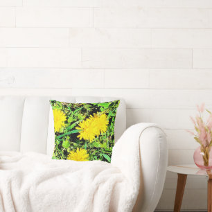 Mountain Dandelions Photo. Buy Now Cushion
