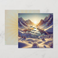 Mountain Dawn: A New Year's Promise