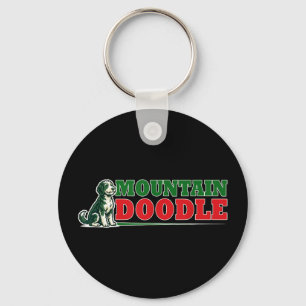 Mountain doodle dog lovers vintage funny outdoor key ring