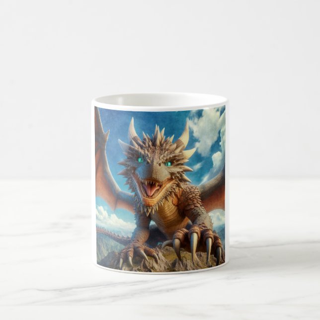 Mountain Dragon Coffee Mug (Center)