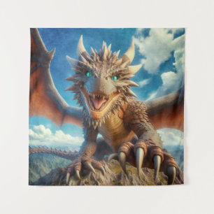Mountain Dragon Tapestry