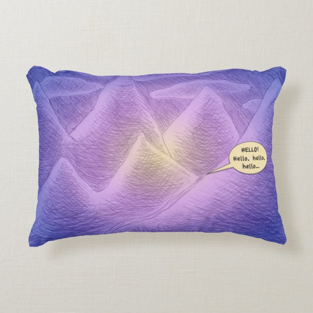 Mountain Dreams 12"x16" Decorative Cushion (Front)