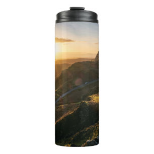MOUNTAIN DURING DAYTIME THERMAL TUMBLER