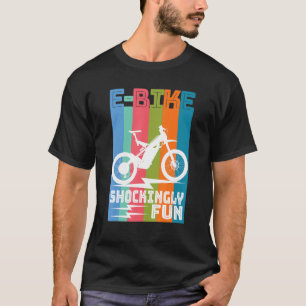 Mountain E Bike Rider Electric Power Bikes 1 T-Shirt