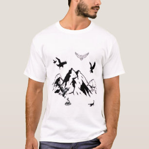Mountain Eagle White T-Shirt