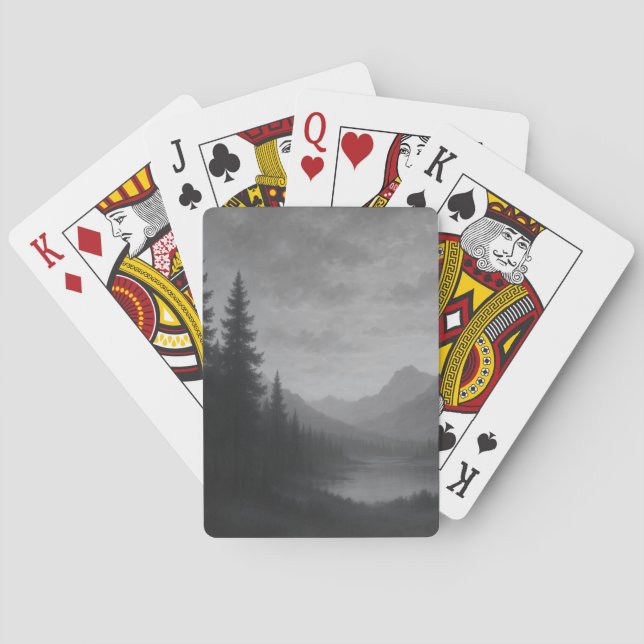 Mountain Escape Deck of Cards (Back)