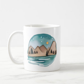 Mountain Escape Under the Stars Coffee Mug