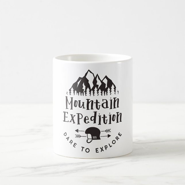 Mountain Expedition Dare To Explore Coffee Mug (Creator Uploaded)