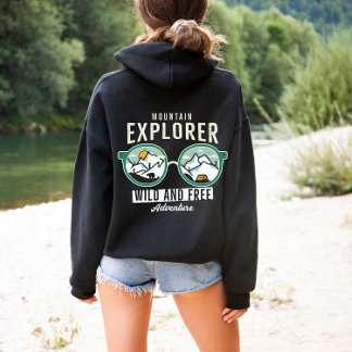 Mountain Explorer Wild and Free | Women's Hoodie