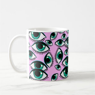 Mountain eye. Abstract icon.  Coffee Mug