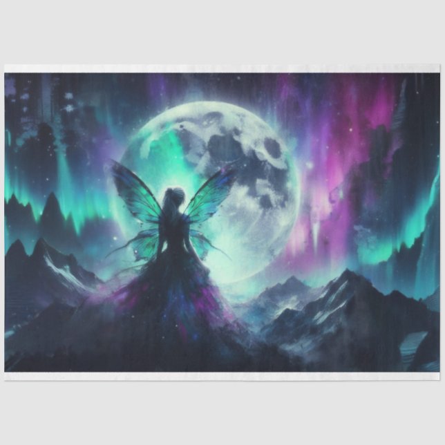 Mountain Fairy Moon Tissue Paper (Front)