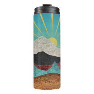 Mountain Fantasy Sunrise Thermal Tumbler