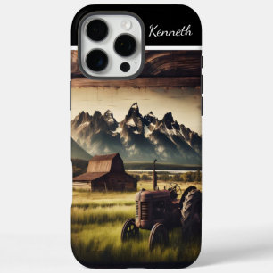 Mountain Field Tractor iPhone 16 Pro Max Case