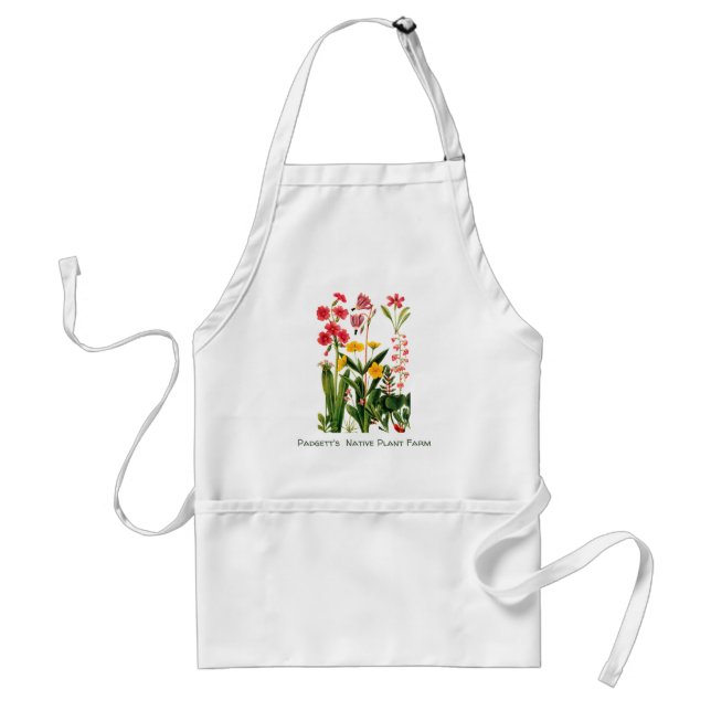 Mountain Flowers Plant Nursery Apron (Front)