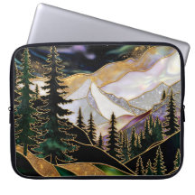 Mountain Forest Laptop Sleeve Landscape