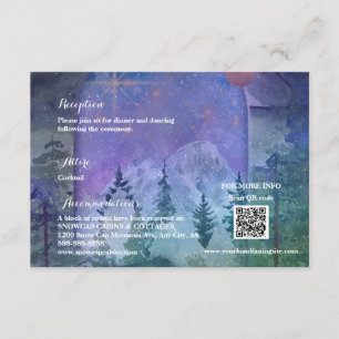 Mountain Forest Paradise Enclosure Card