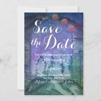 Mountain Forest Paradise Invitation
