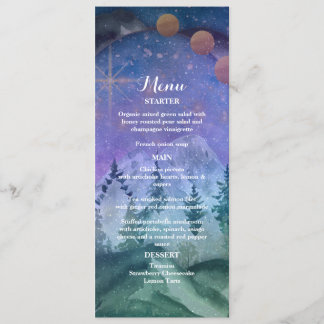 Mountain Forest Paradise Menu