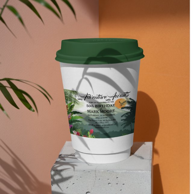 Mountain, Forest & Sunset  Paper Cups (Creator Uploaded)