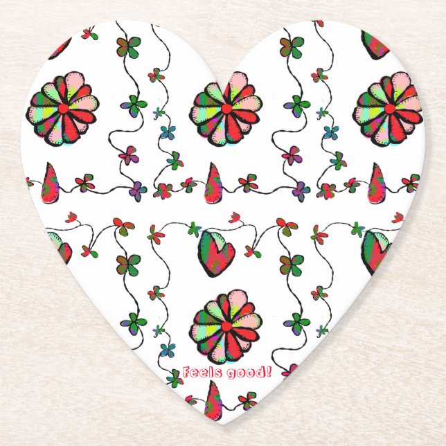 Mountain Fresh  Paper Coaster (Front)